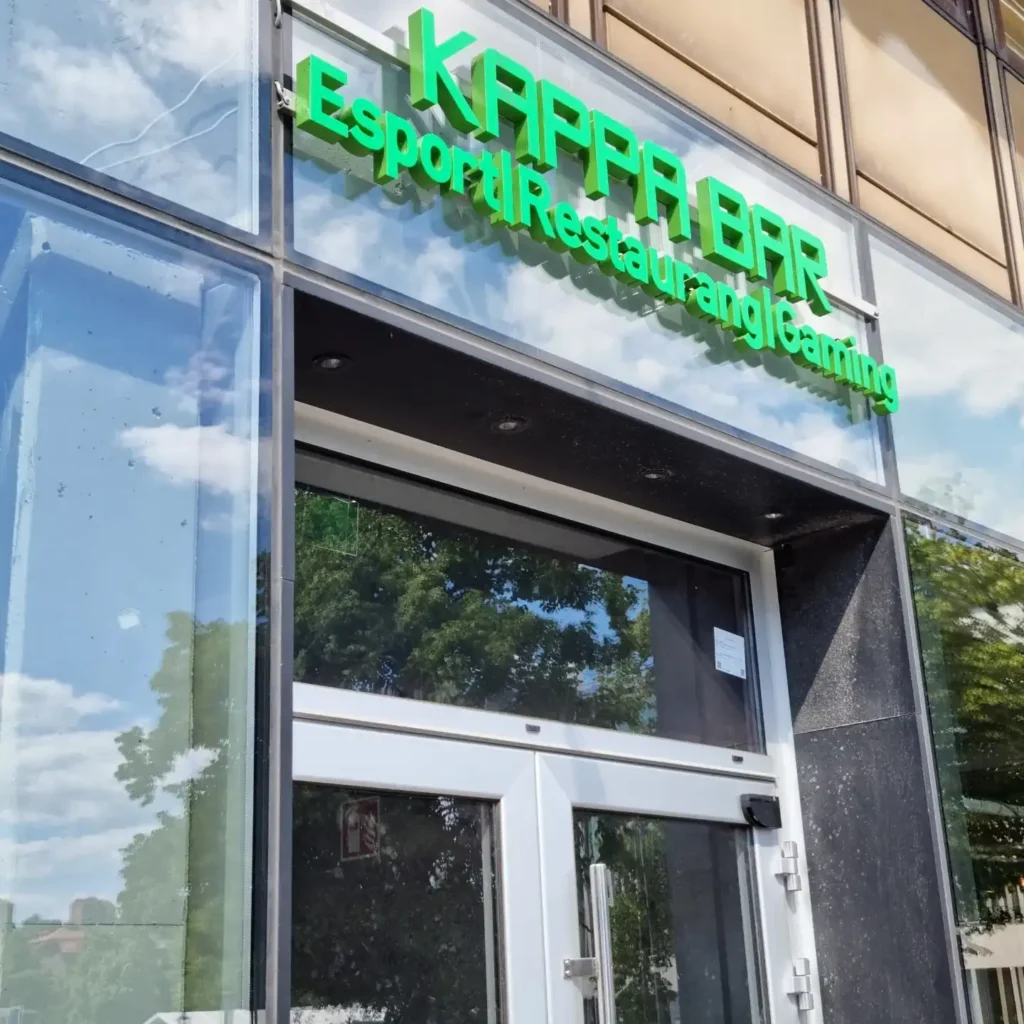 LED-skylt för Kappabar